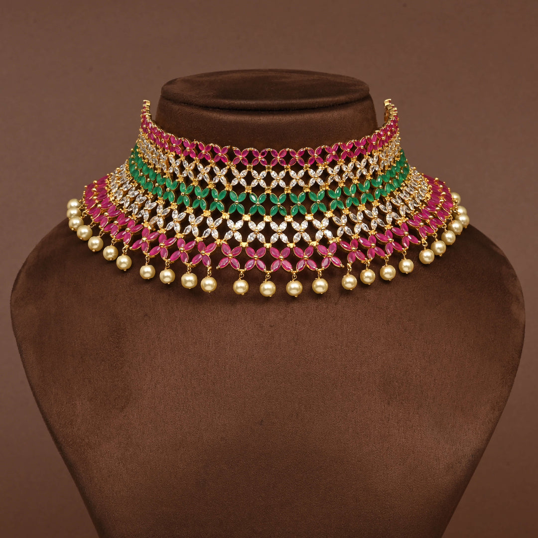 CZ Choker Set