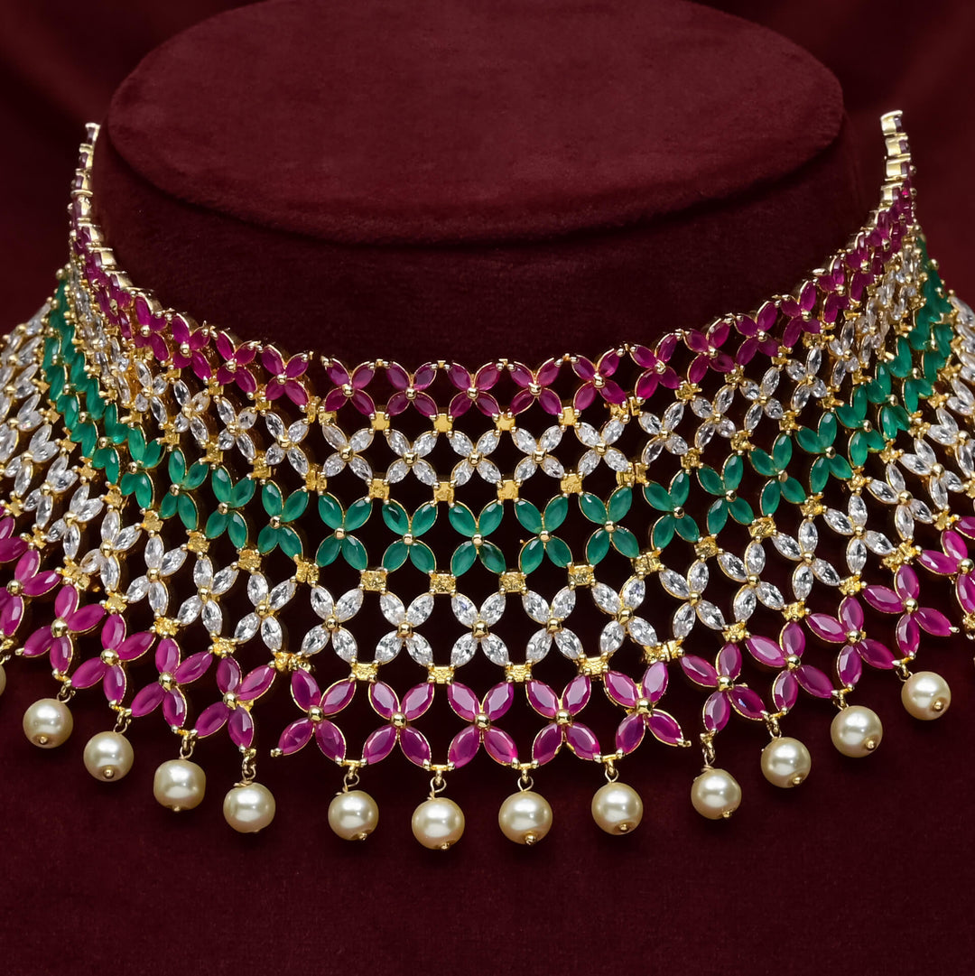 CZ Choker Set