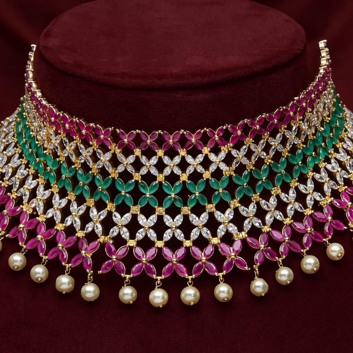 CZ Choker Set