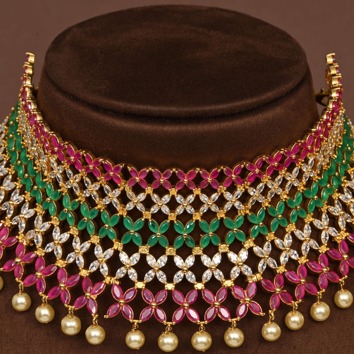 CZ Choker Set