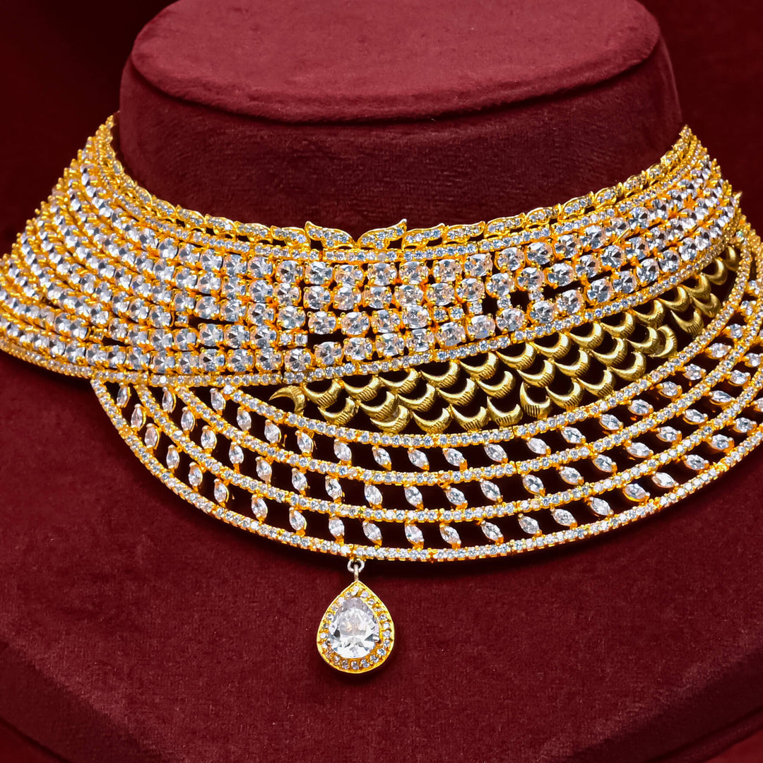 CZ Choker Set
