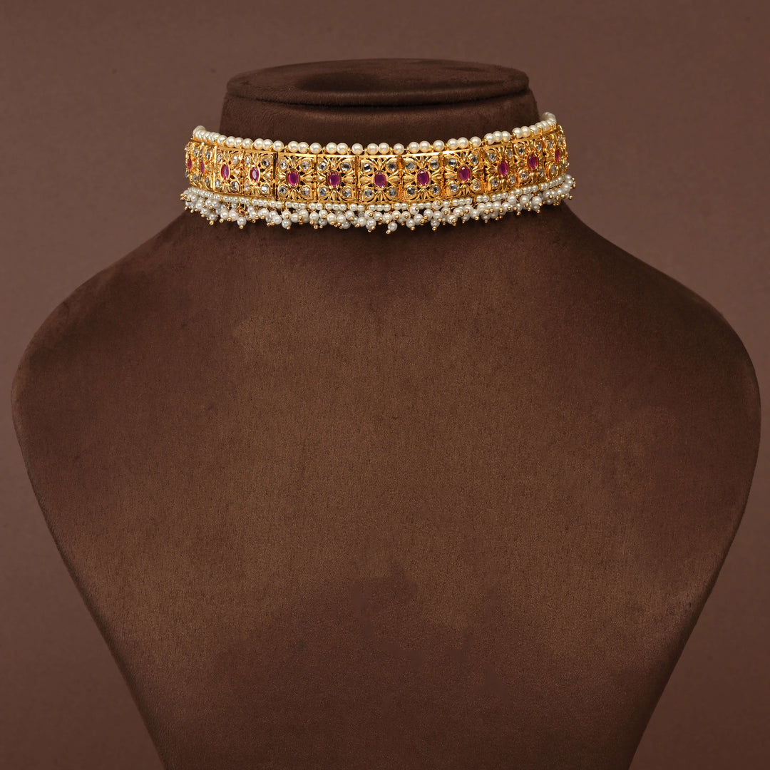 Uncut Polki Choker Set