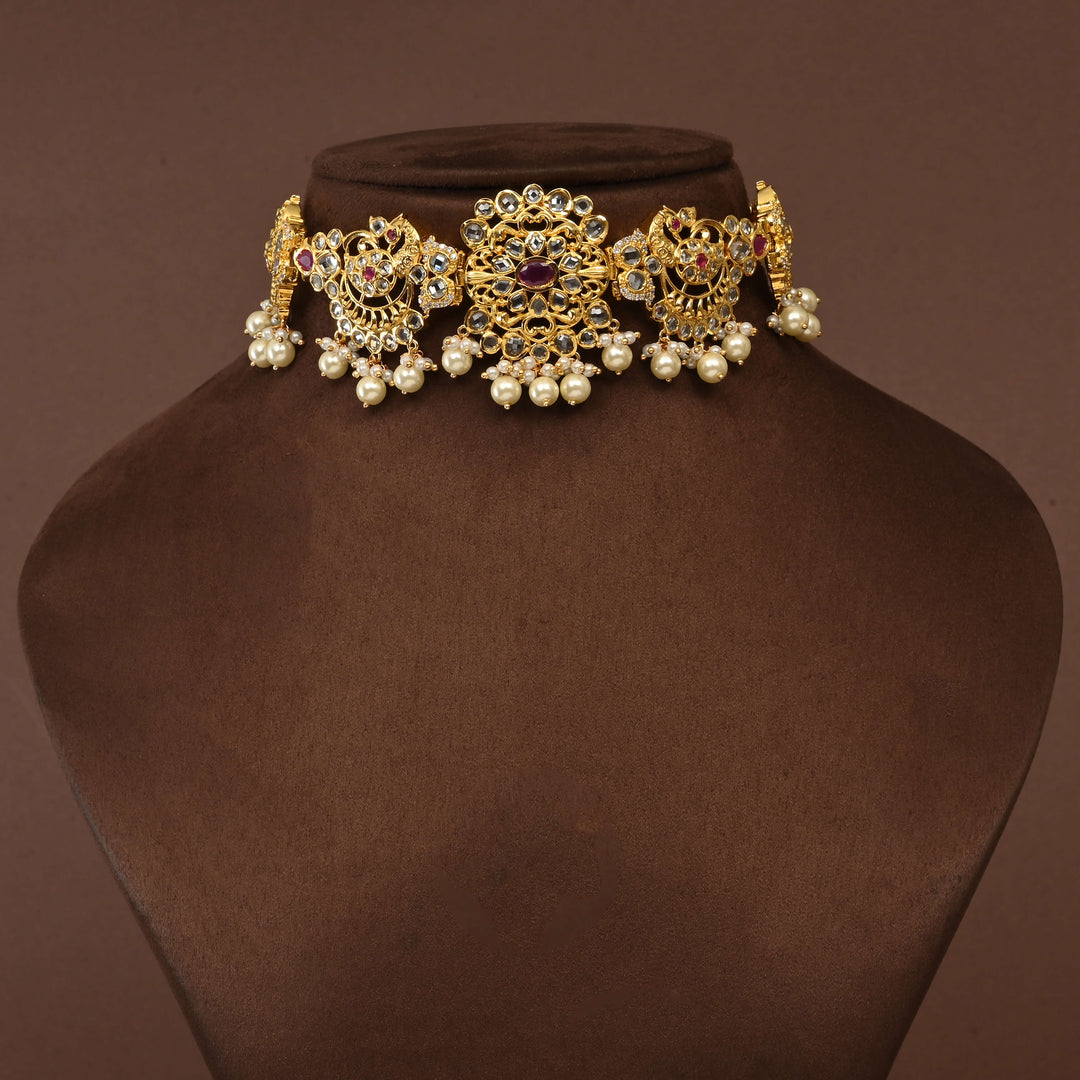 Uncut Polki Choker Set