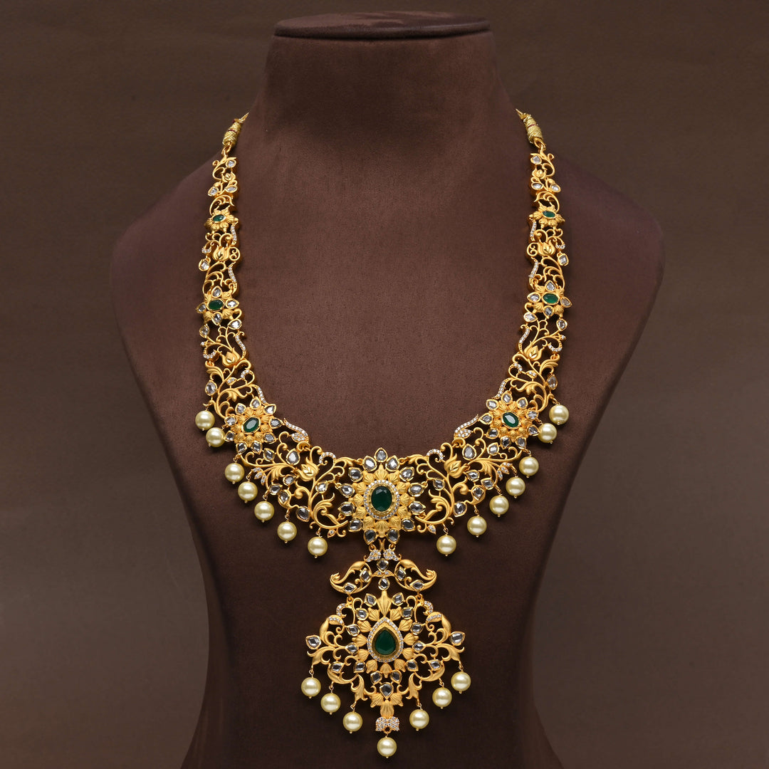 Uncut Polki Necklace Set