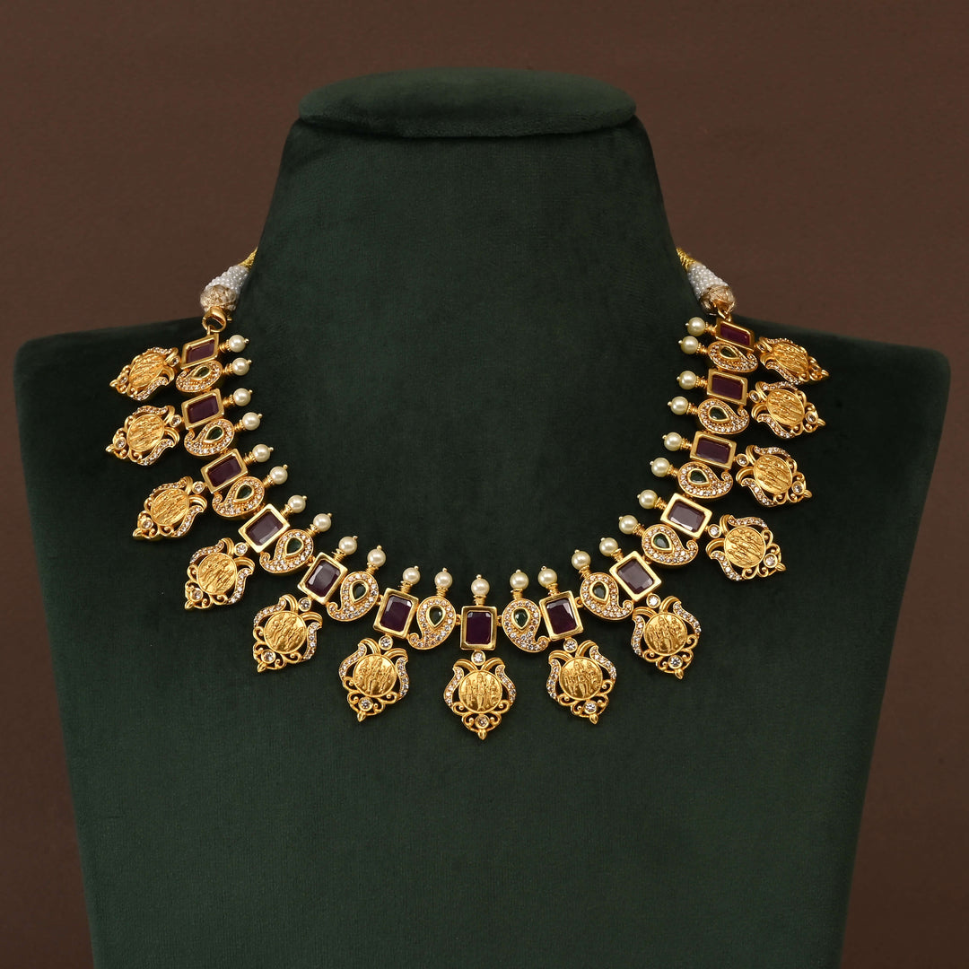 Uncut Polki Necklace Set