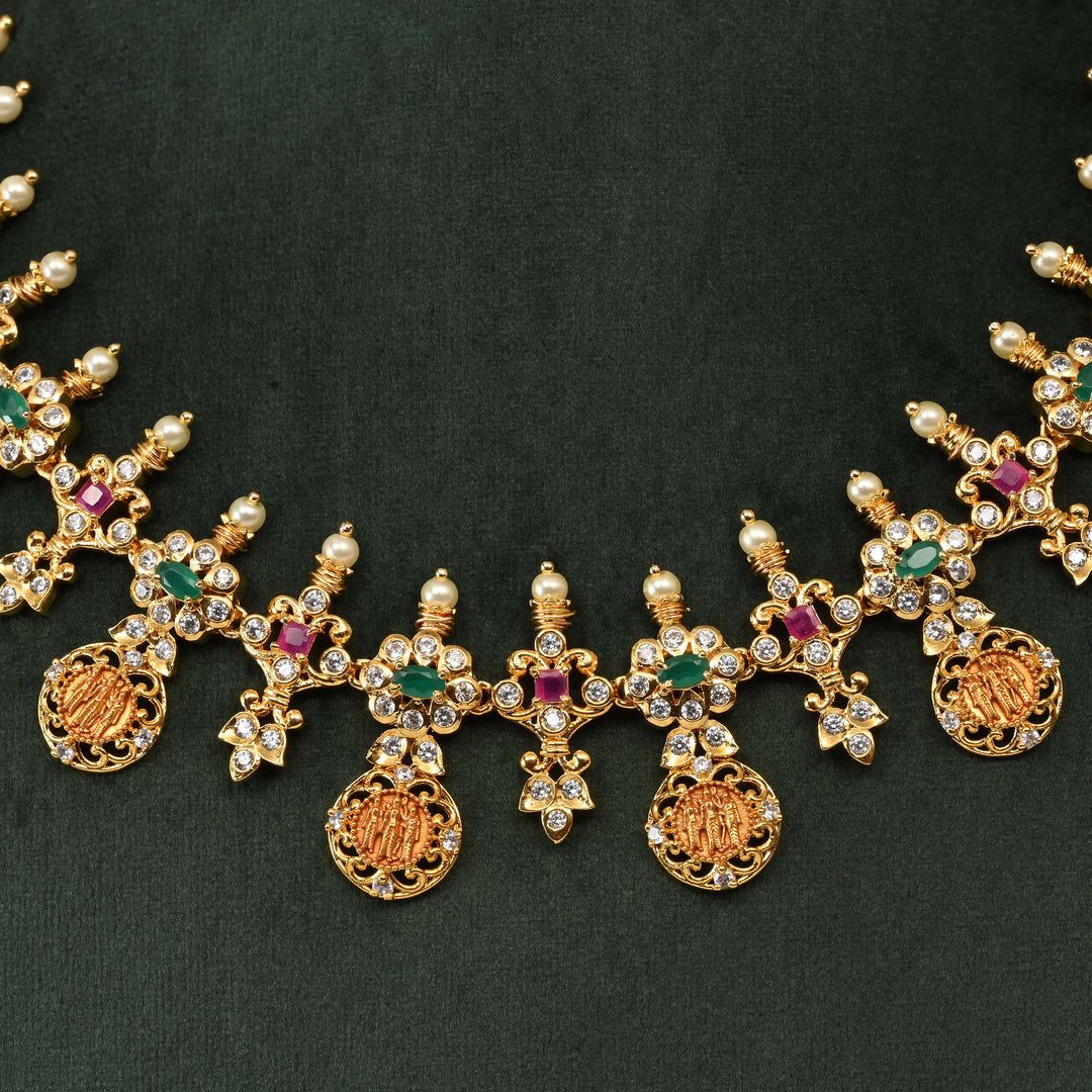 Uncut Polki Necklace Set