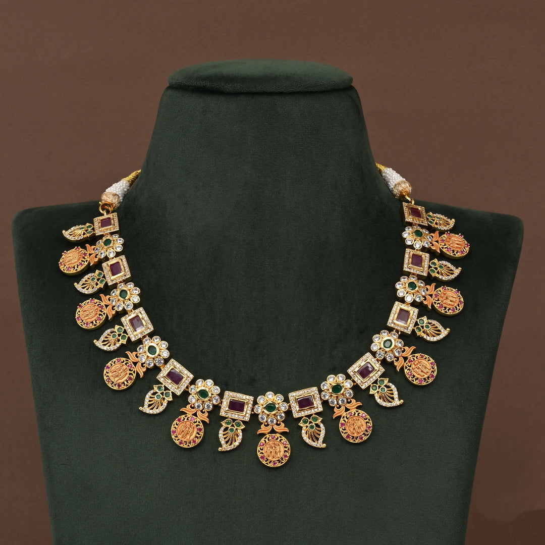 Uncut Polki Necklace Set