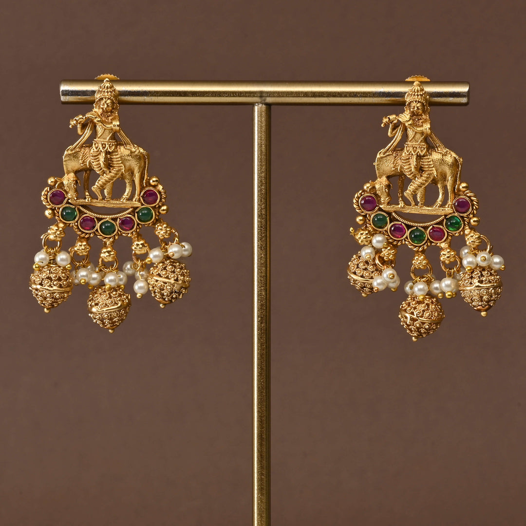 Temple Necklace Set