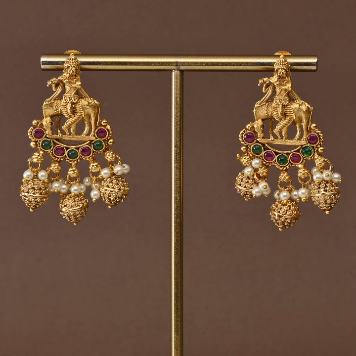 Temple Necklace Set