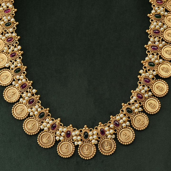 Temple Necklace Set