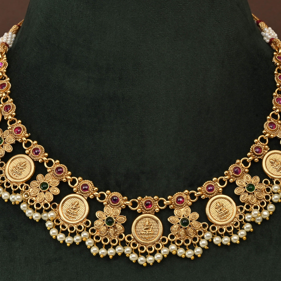 Temple Necklace Set