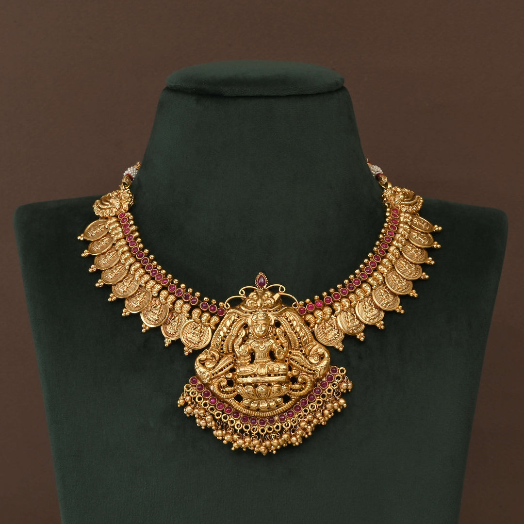 Temple Necklace Set