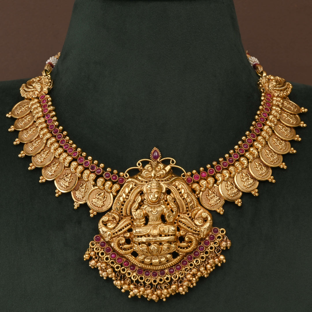 Temple Necklace Set
