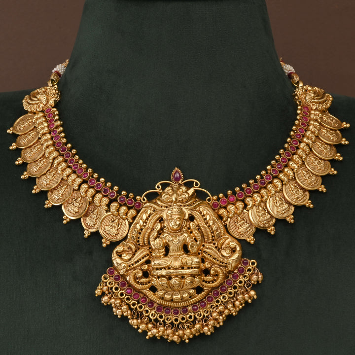 Temple Necklace Set