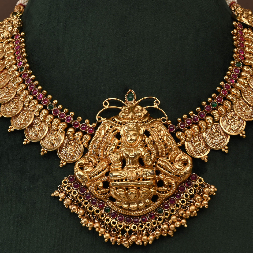 Temple Necklace Set