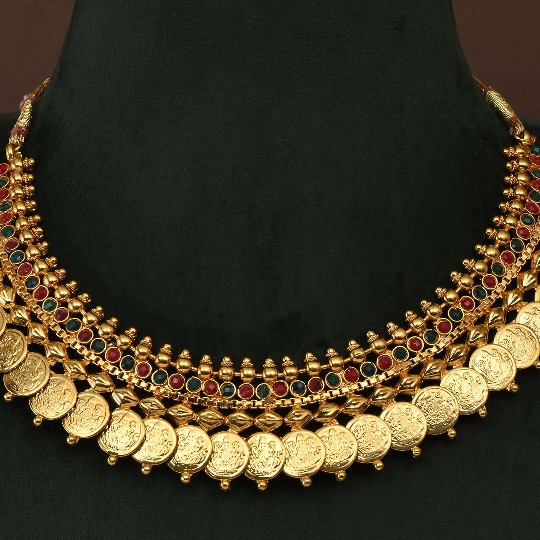 Temple Necklace Set