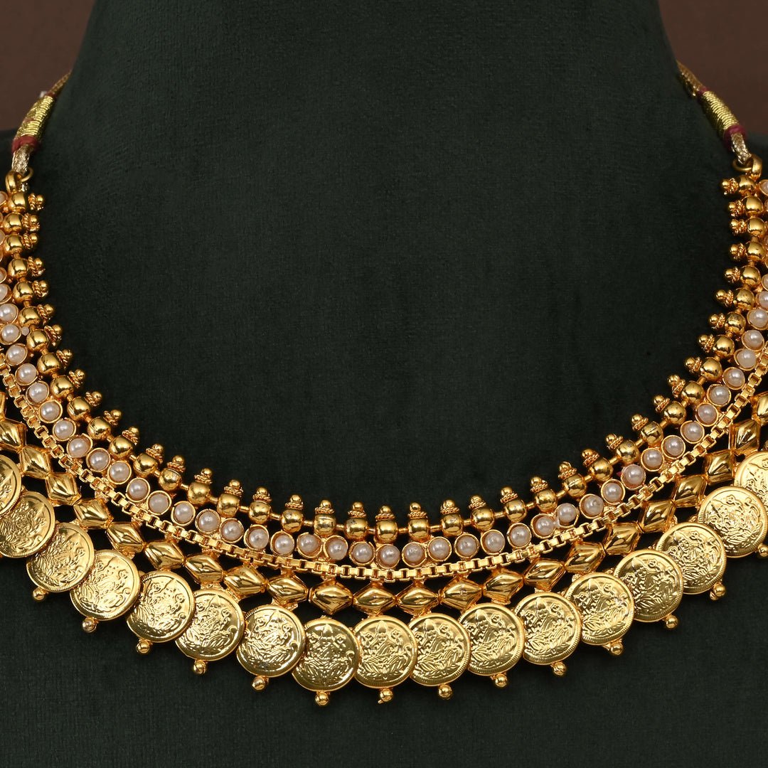 Temple Necklace Set
