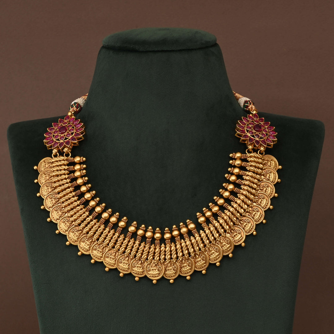 Temple Necklace Set