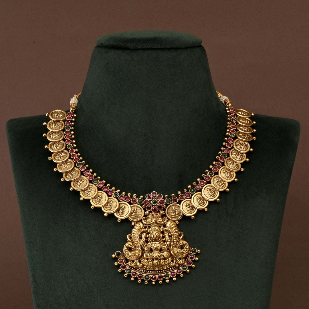 Temple Necklace Set