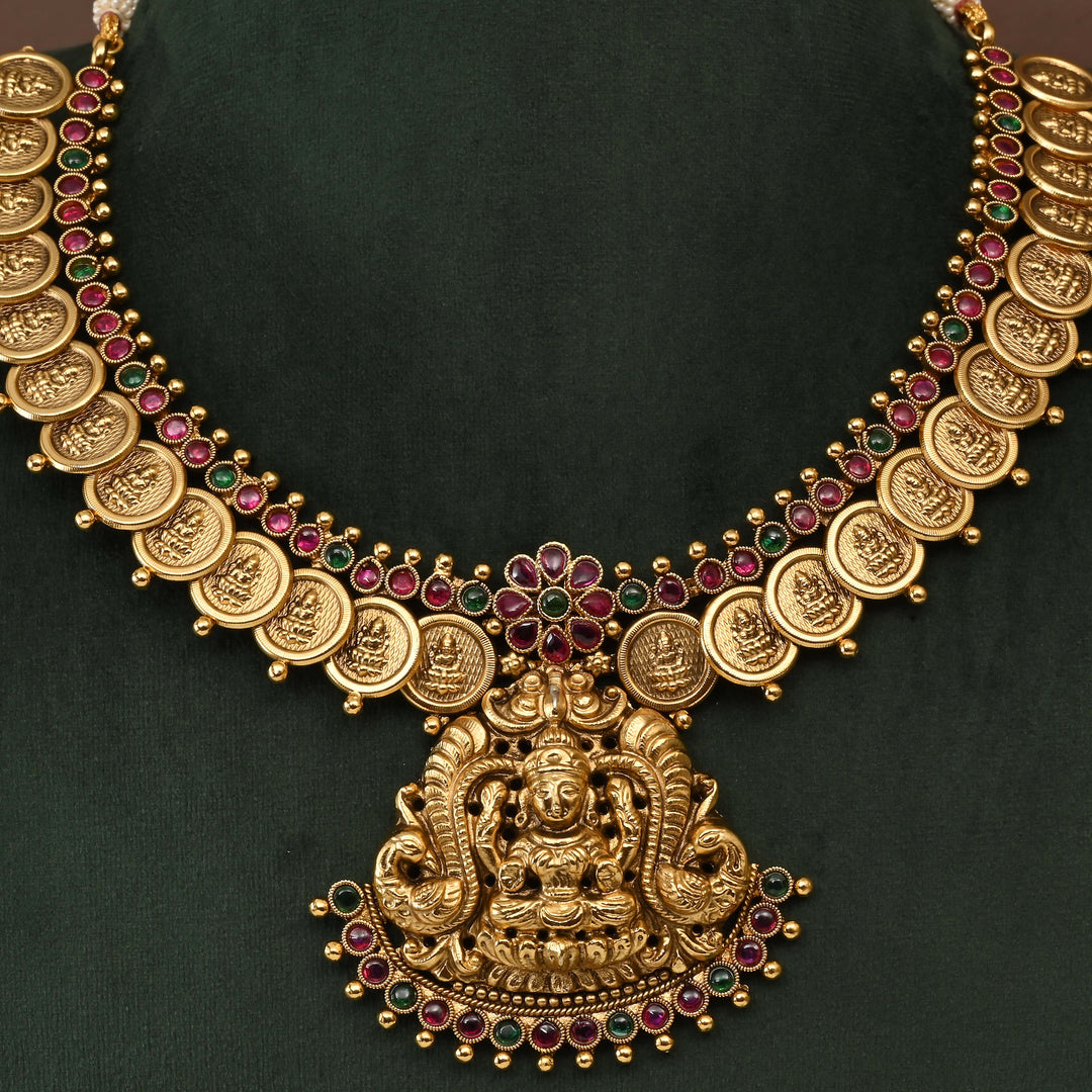Temple Necklace Set