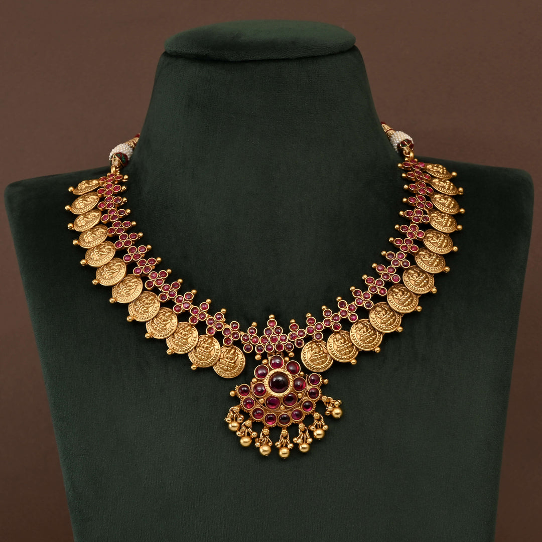 Temple Necklace Set