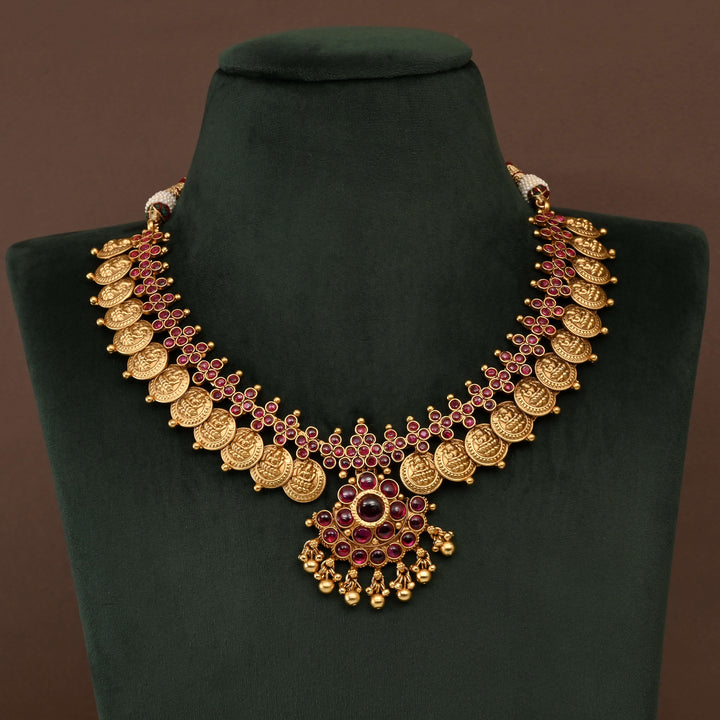 Temple Necklace Set