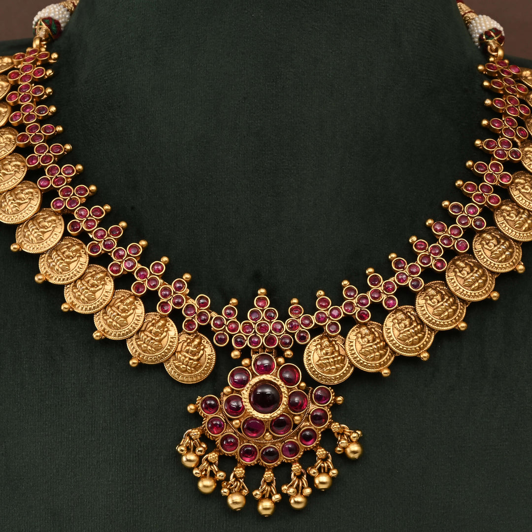 Temple Necklace Set