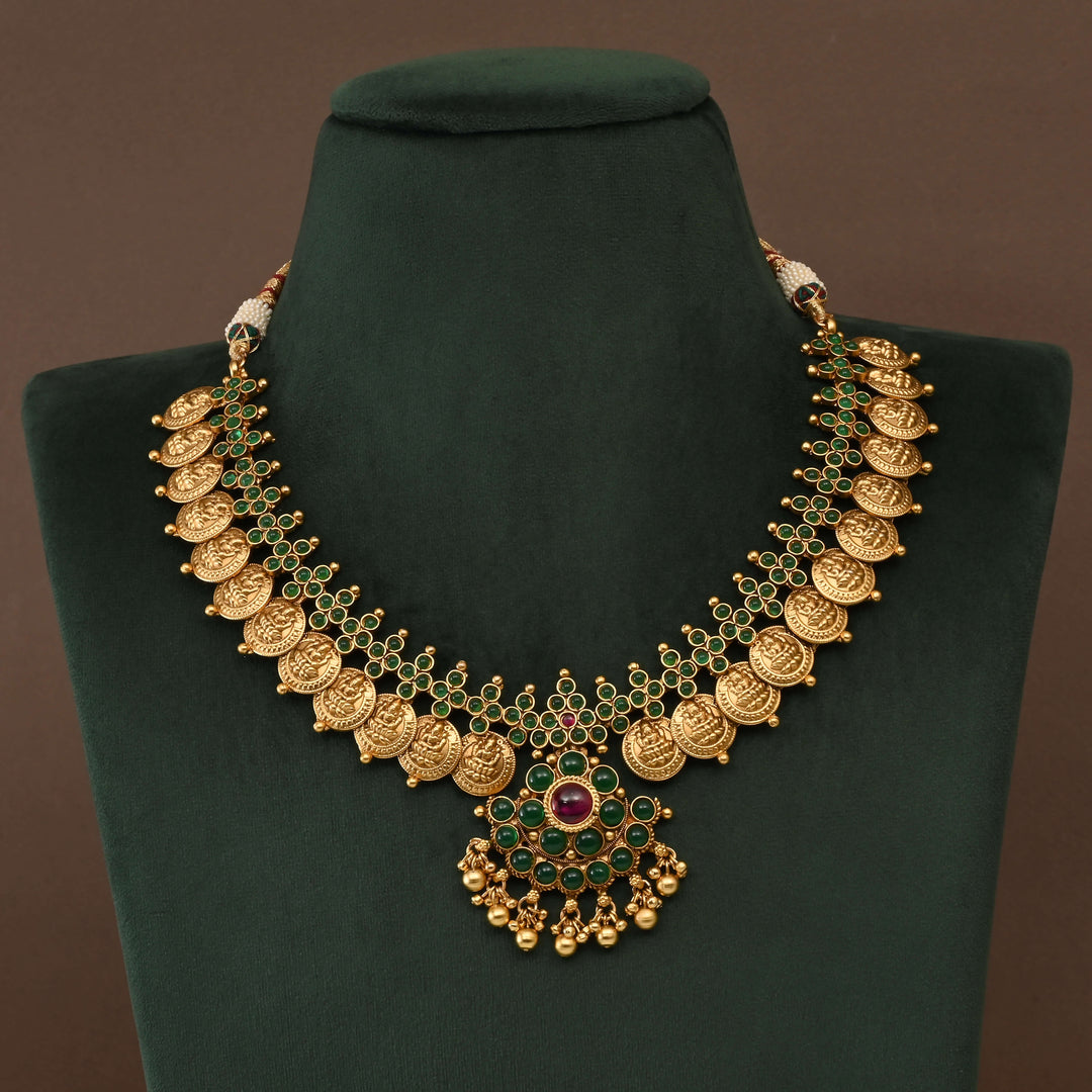 Temple Necklace Set