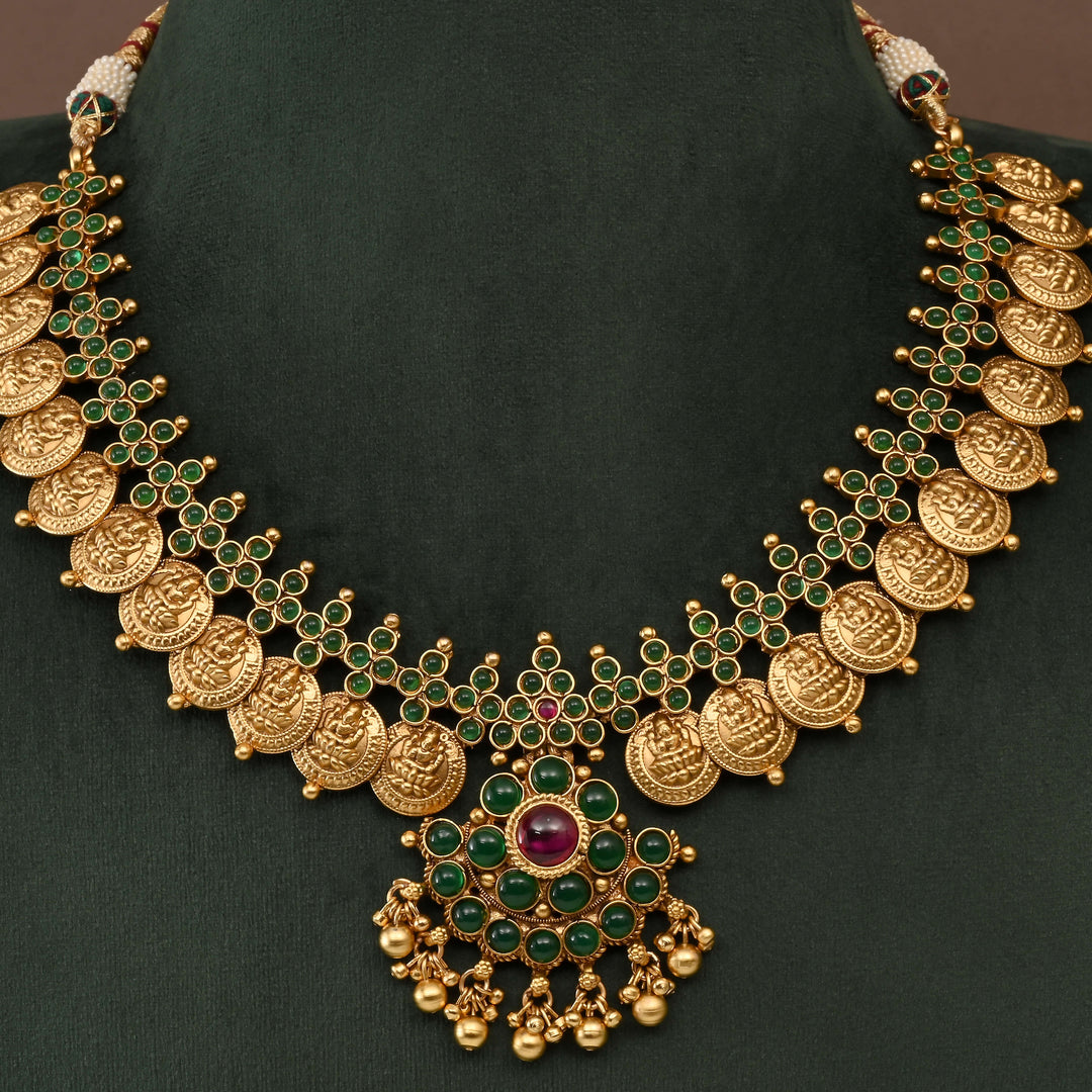 Temple Necklace Set