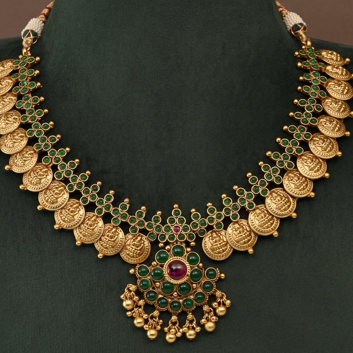 Temple Necklace Set