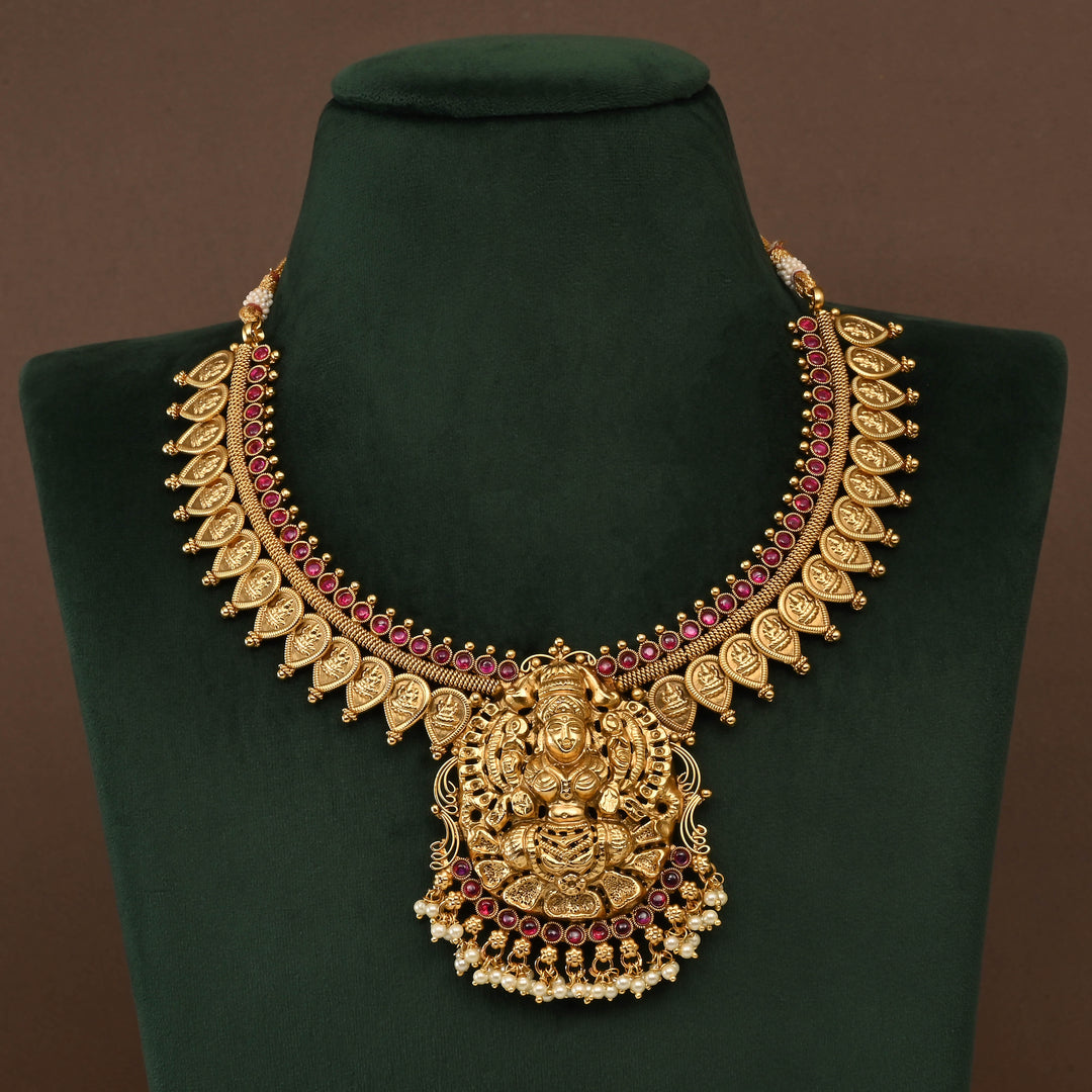 Temple Necklace Set