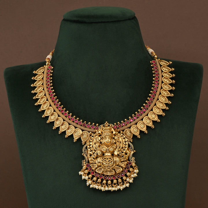 Temple Necklace Set