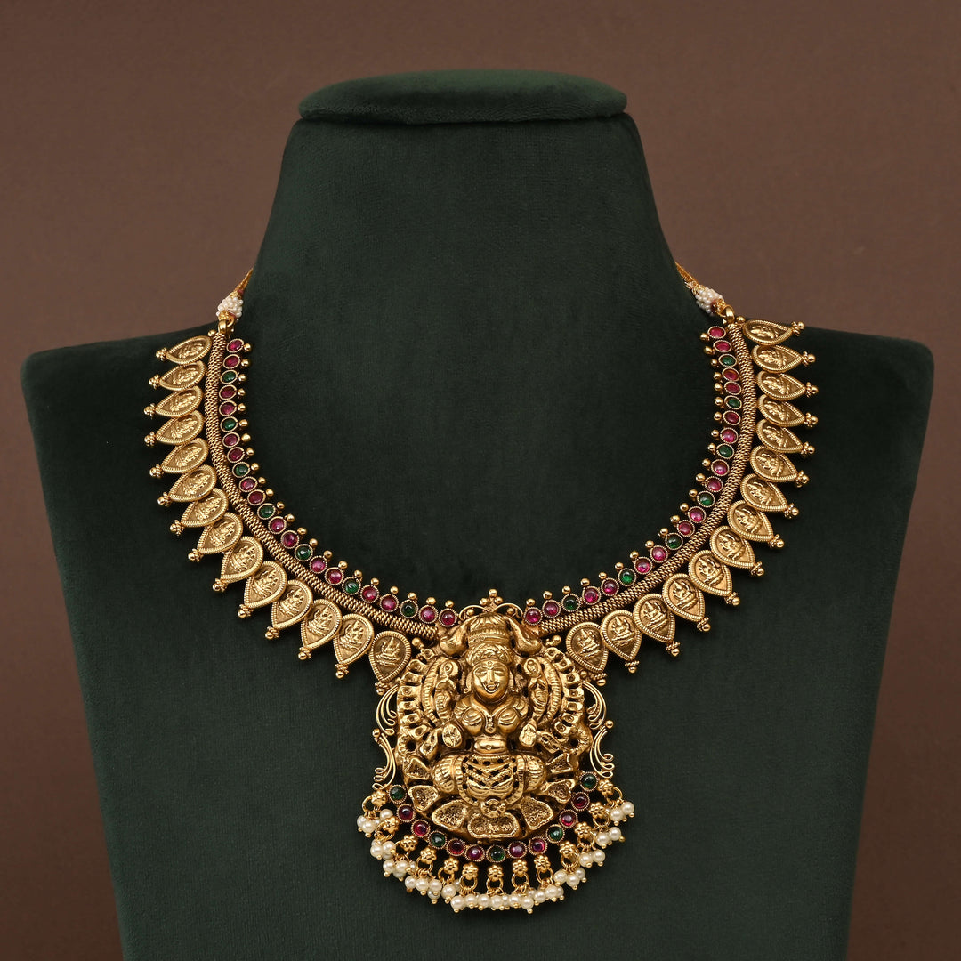 Temple Necklace Set