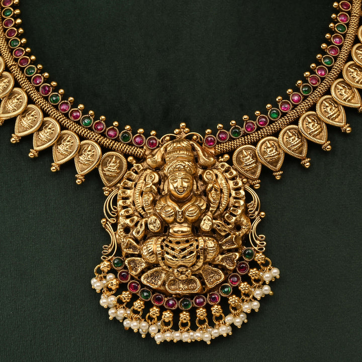 Temple Necklace Set