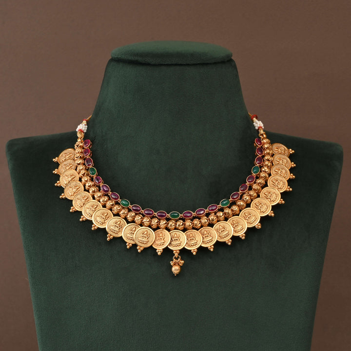 Temple Necklace Set