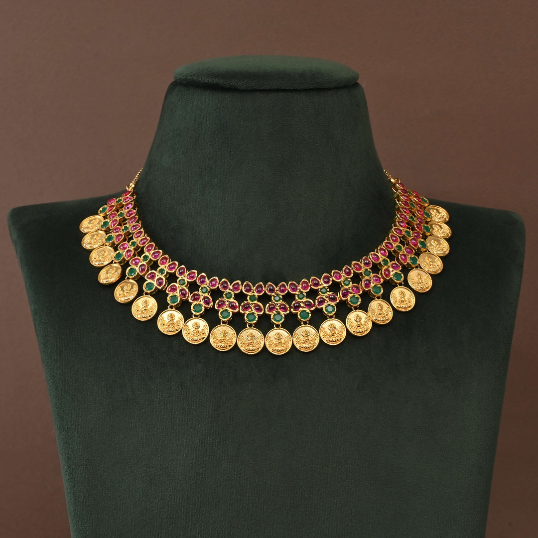 Temple Necklace Set