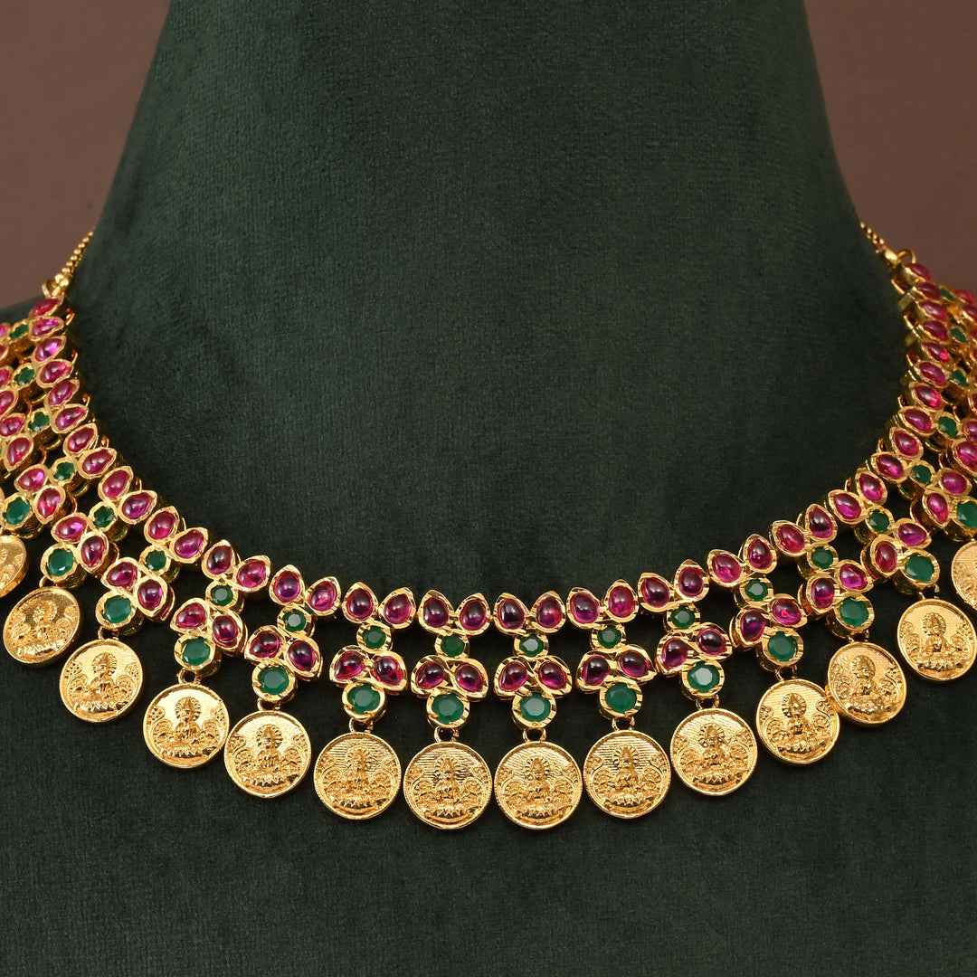 Temple Necklace Set