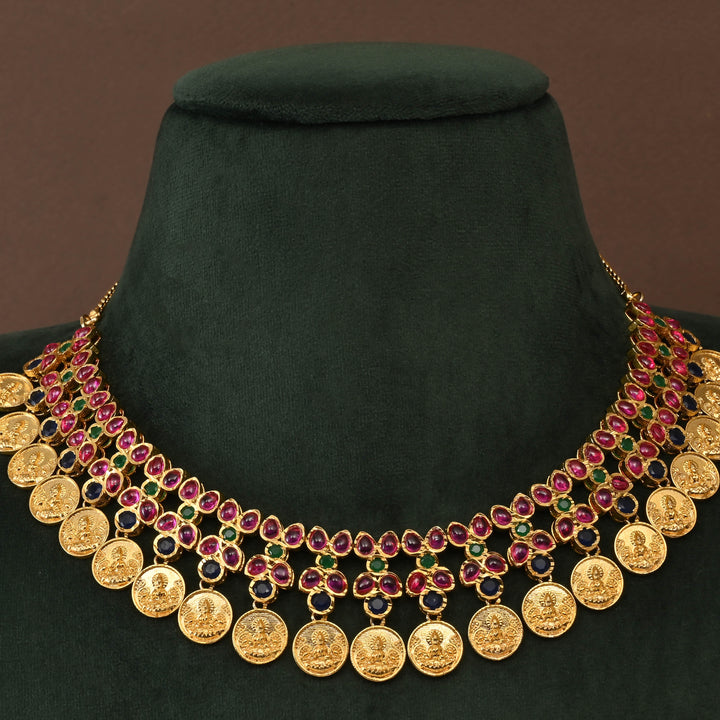 Temple Necklace Set