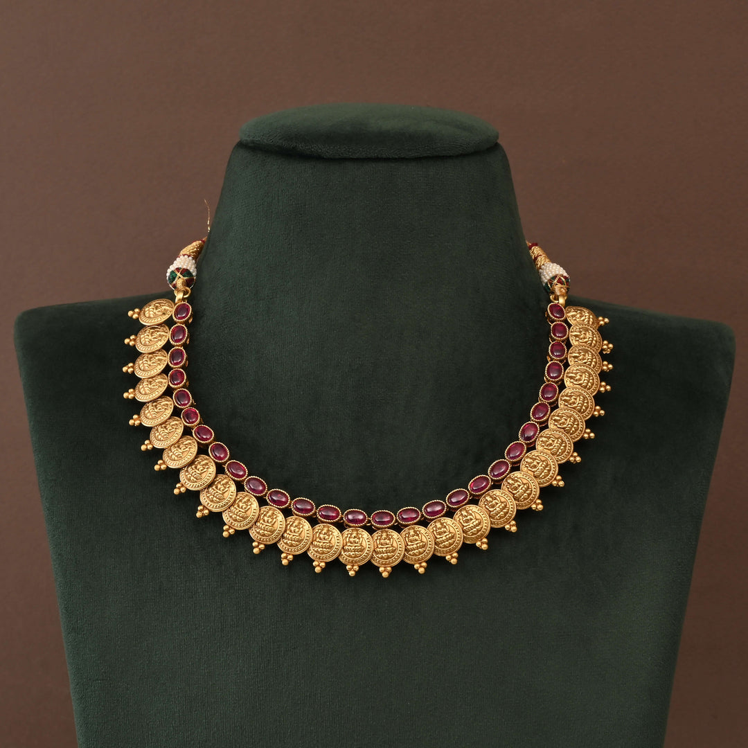 Temple Necklace Set