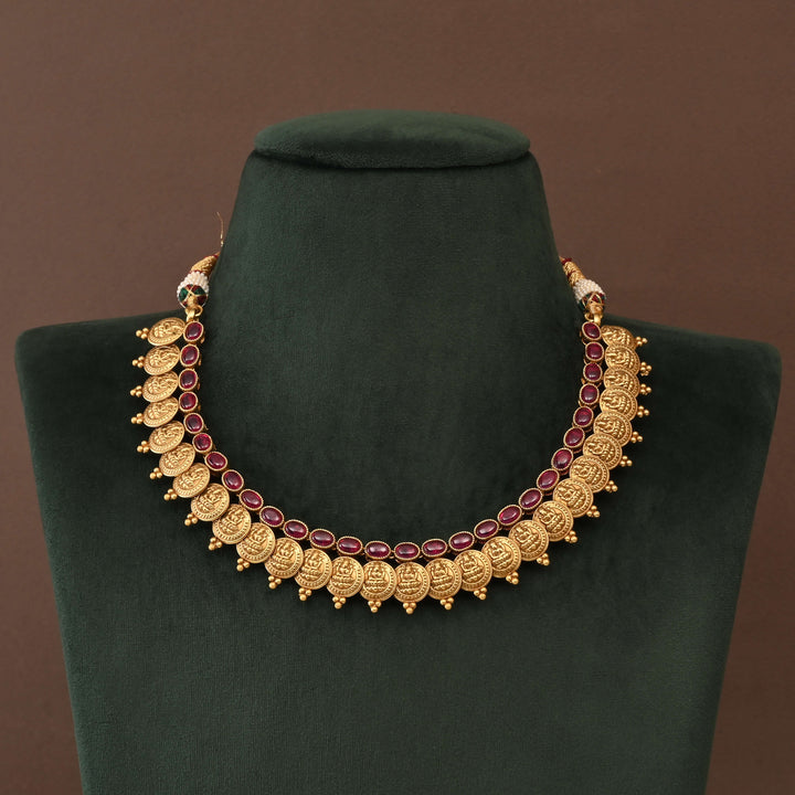 Temple Necklace Set