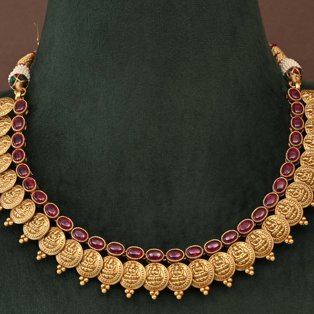 Temple Necklace Set