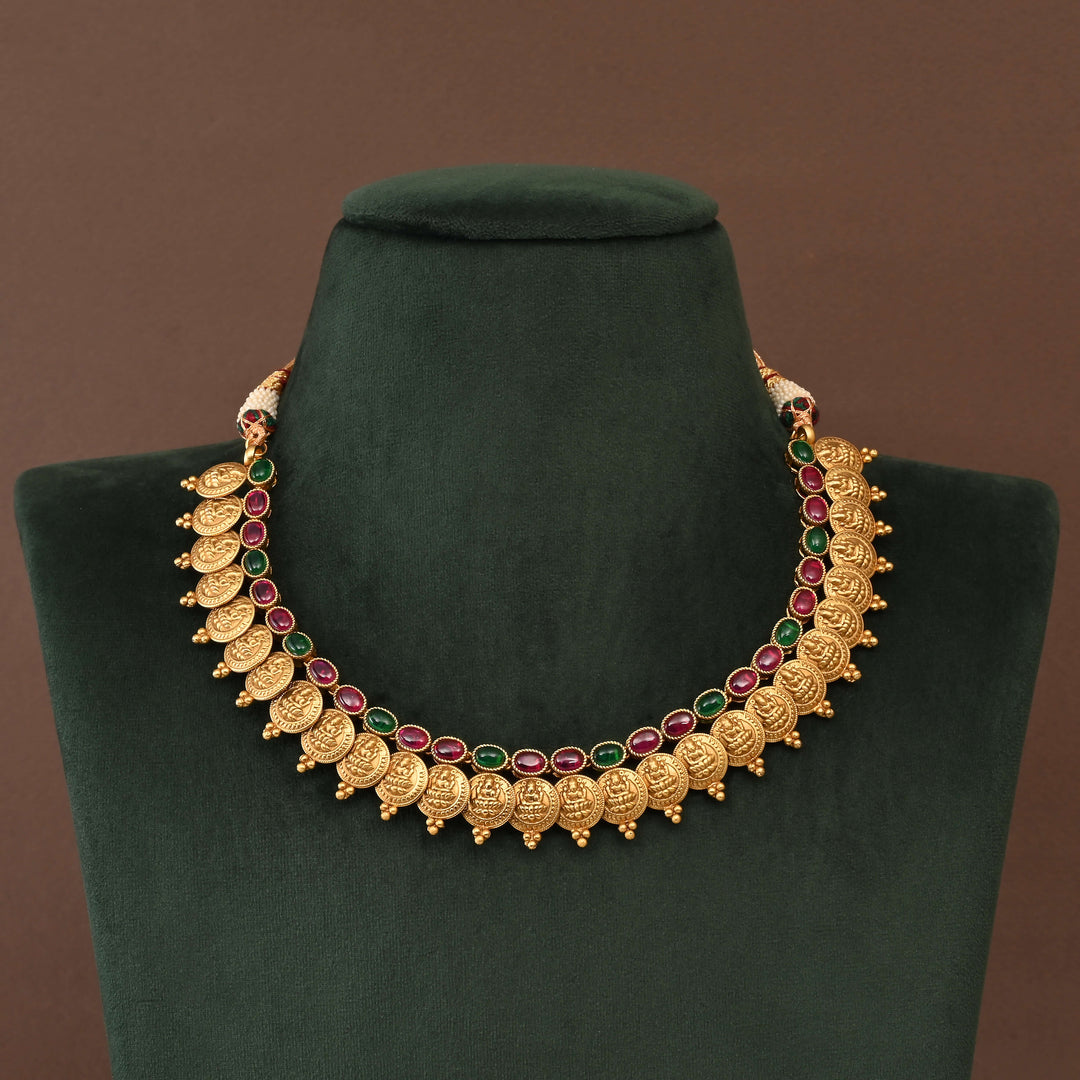 Temple Necklace Set