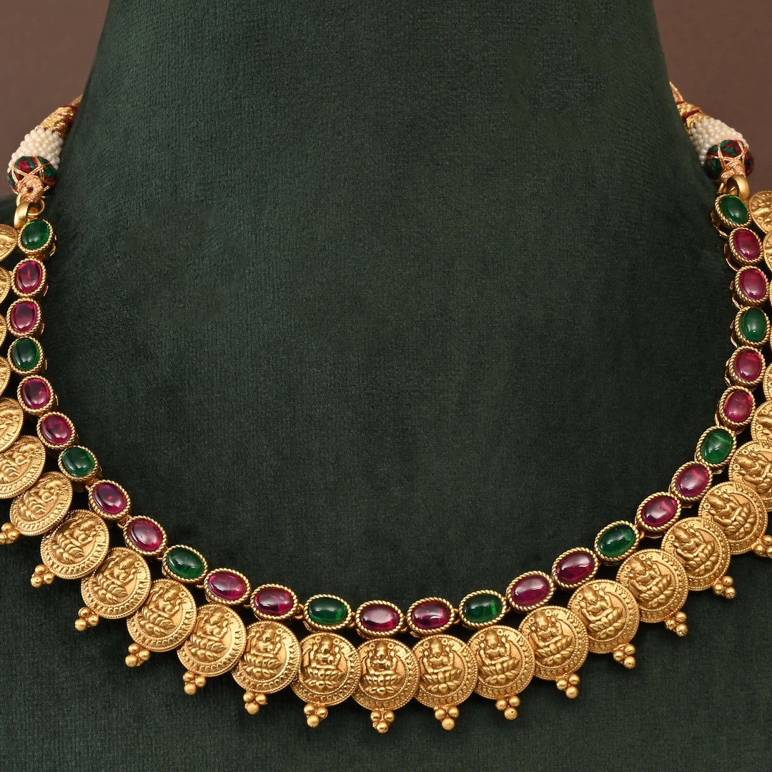 Temple Necklace Set