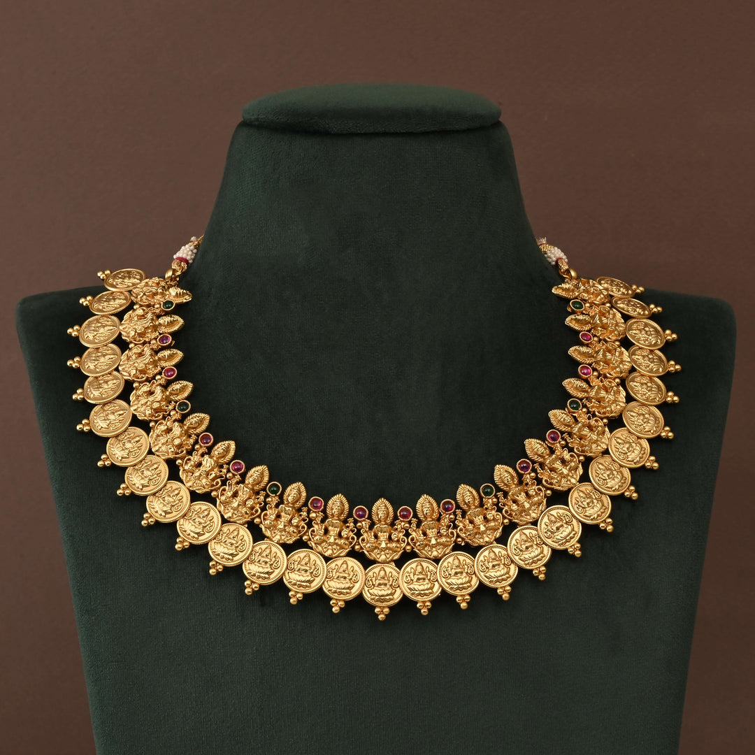 Temple Necklace Set