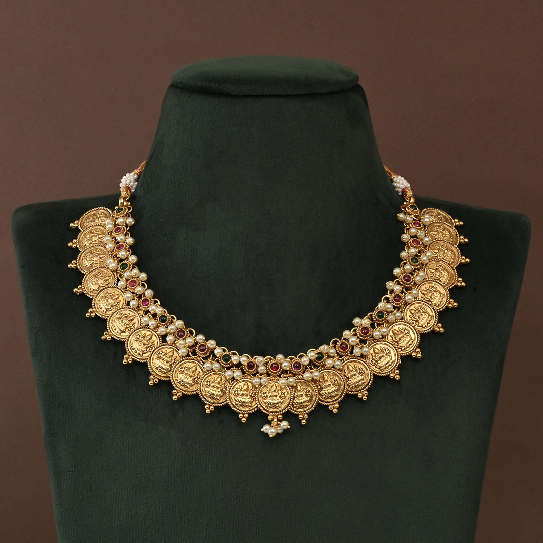 Temple Necklace Set