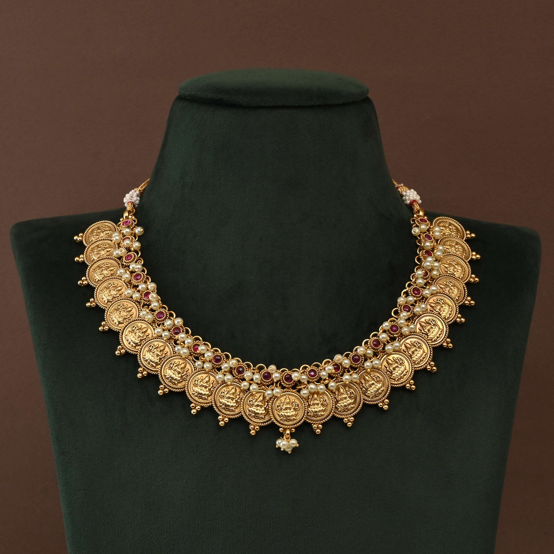 Temple Necklace Set