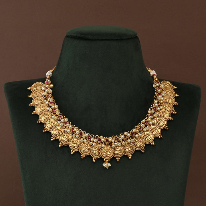 Temple Necklace Set
