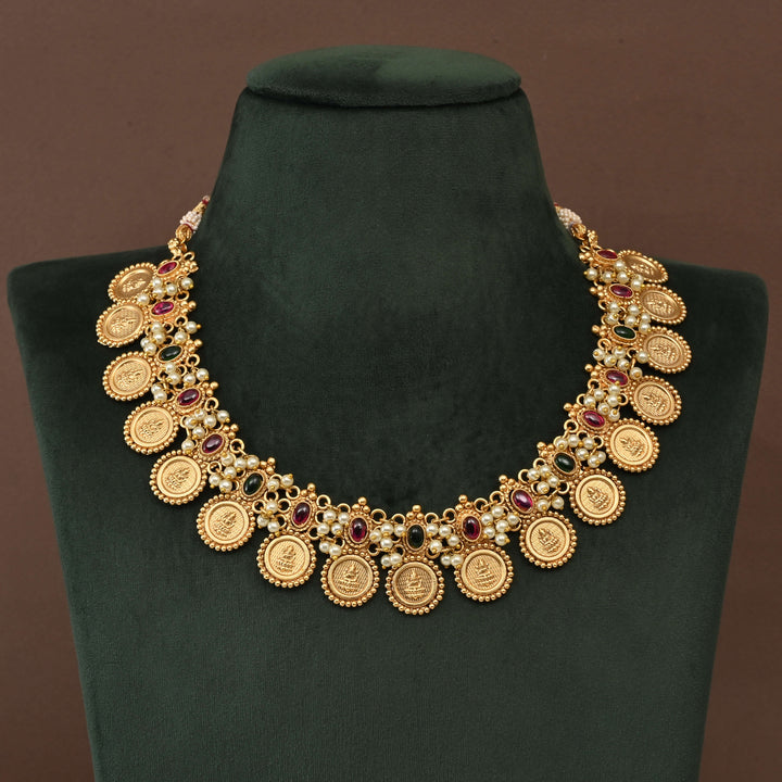 Temple Necklace Set