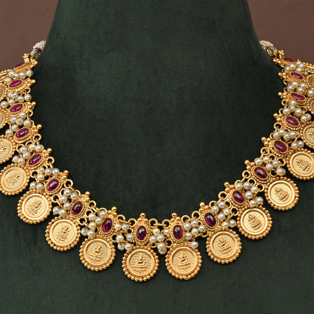 Temple Necklace Set