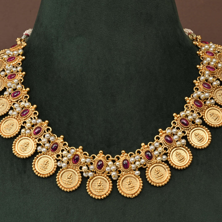Temple Necklace Set